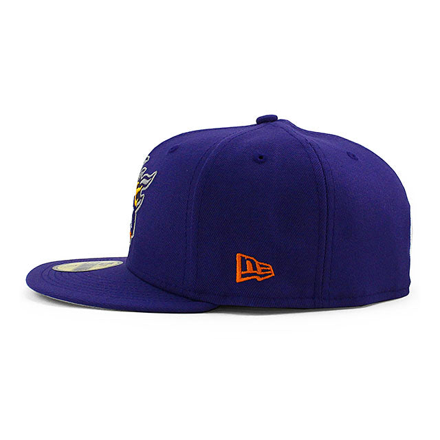 ニューエラ キャップ 59FIFTY フェニックス サンズ NBA TEAM BASIC FITTED CAP PURPLE
