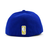 ニューエラ キャップ 59FIFTY ゴールデンステイト ウォリアーズ NBA TEAM BASIC FITTED CAP BLUE
