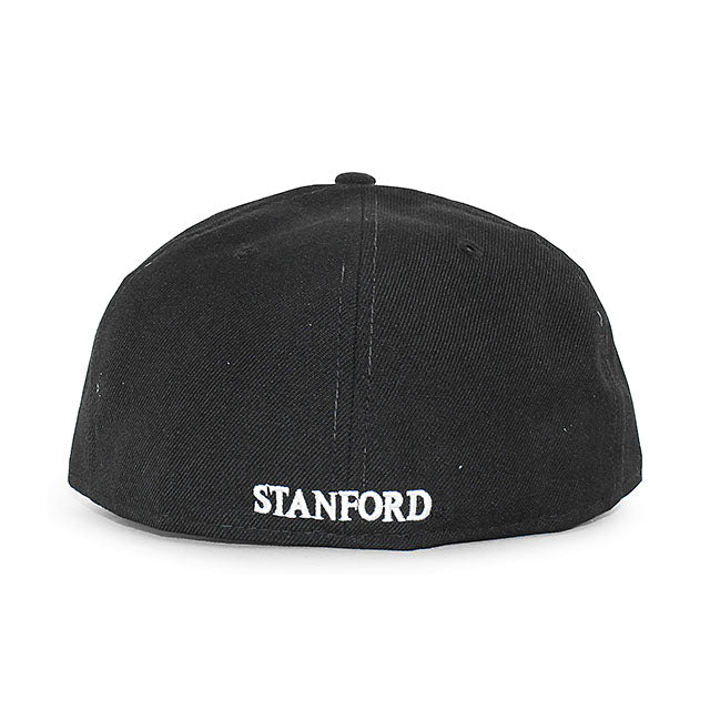 ニューエラ キャップ 59FIFTY スタンフォード カージナル NCAA TEAM-BASIC FITTED CAP BLACK