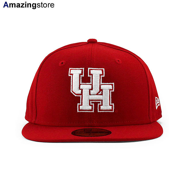ニューエラ キャップ 59FIFTY ヒューストン クーガーズ NCAA TEAM BASIC FITTED CAP RED NEW ERA HOUSTON COUGARS