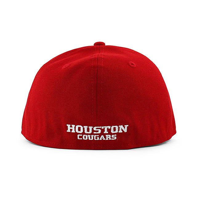 ニューエラ キャップ 59FIFTY ヒューストン クーガーズ NCAA TEAM BASIC FITTED CAP RED NEW ERA HOUSTON COUGARS
