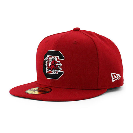 ニューエラ キャップ 59FIFTY サウスカロライナ ゲームコックス NCAA TEAM BASIC FITTED CAP CARDINAL