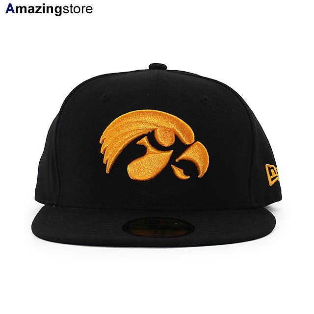 ニューエラ キャップ 59FIFTY アイオワ ホークアイズ NCAA TEAM-BASIC