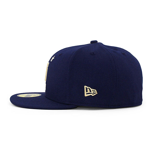 ニューエラ キャップ 59FIFTY ネイビー ミッドシップメン NCAA TEAM BASIC FITTED CAP NEW ERA NAVY MIDSHIPMEN