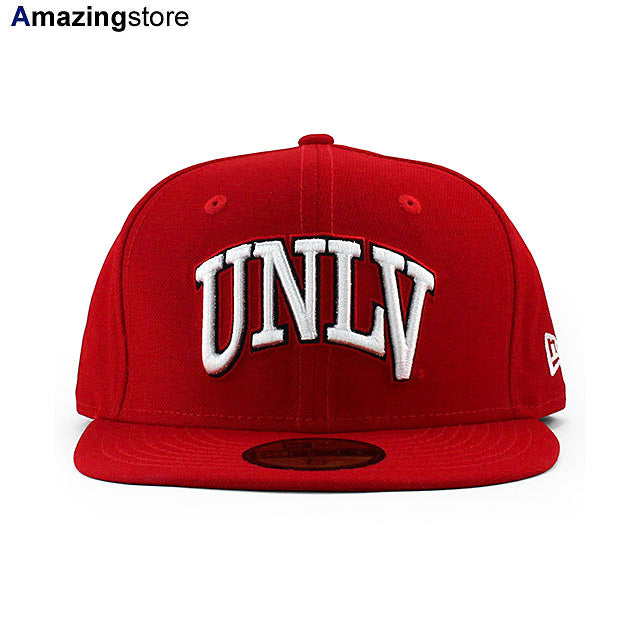 ニューエラ キャップ 59FIFTY UNLV レベルズ NCAA TEAM BASIC FITTED CAP RED