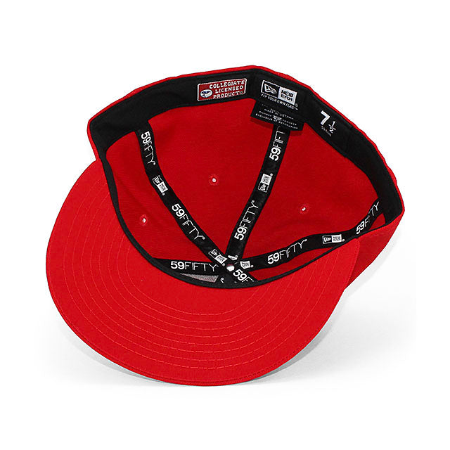 ニューエラ キャップ 59FIFTY UNLV レベルズ NCAA TEAM BASIC FITTED CAP RED