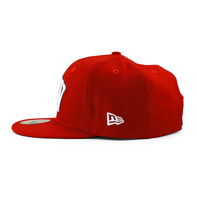 ニューエラ キャップ 59FIFTY UNLV レベルズ NCAA TEAM BASIC FITTED CAP RED
