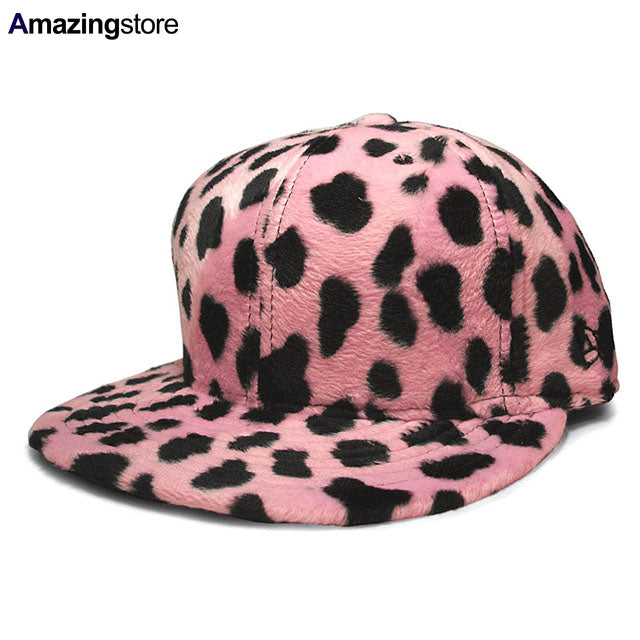 DEADSTOCK ニューエラ キャップ 59FIFTY DALMATION PIMPIN-FUR PINK