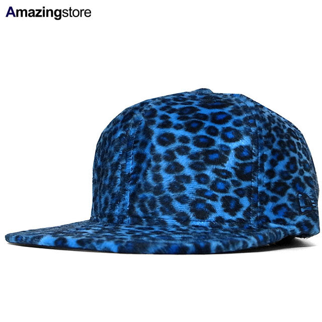 DEADSTOCK ニューエラ 59FIFTY CHEETAH PIMPIN-FUR FITTED CAP BLUE NEW ERA