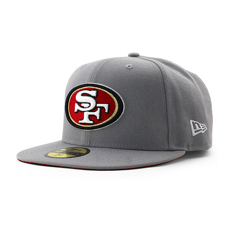 ニューエラ キャップ 59FIFTY サンフランシスコ 49ERS NFL TEAM BASIC FITTED CAP GREY
