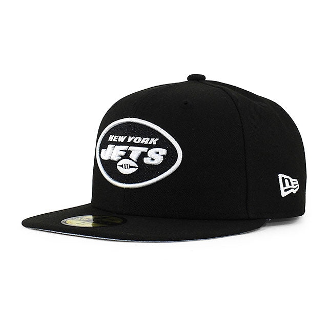 ニューエラ キャップ 59FIFTY ニューヨーク ジェッツ NFL TEAM BASIC FITTED CAP BLACK