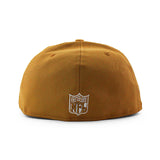ニューエラ キャップ 59FIFTY マイアミ ドルフィンズ NFL SUPER BOWL VII GREY BOTTOM FITTED CAP BEIGE