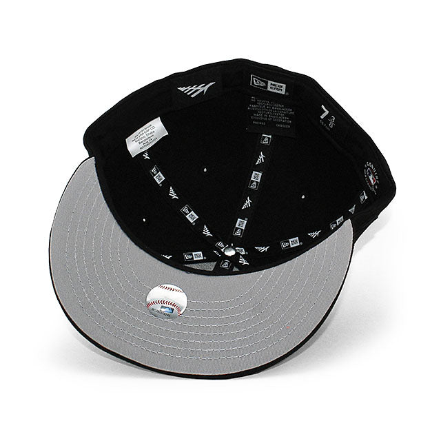 ニューエラ キャップ 59FIFTY ロックネイション ニューヨーク ヤンキース BLACKOUT