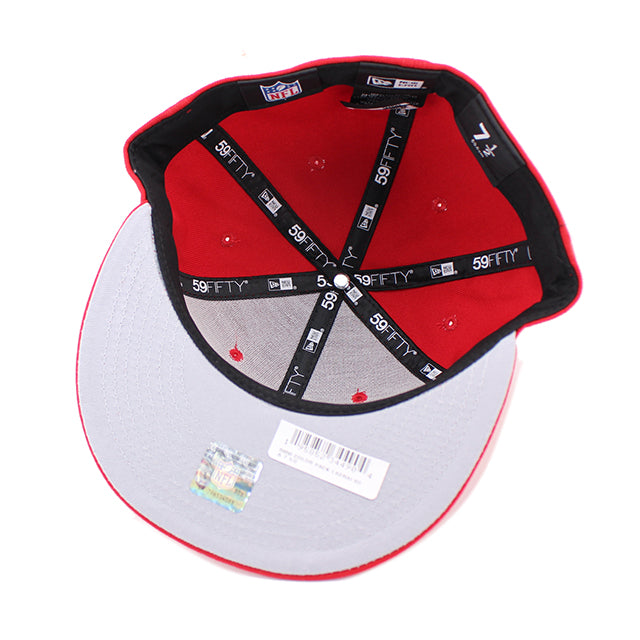 ニューエラ キャップ 59FIFTY ラスベガス レイダース NFL  REDOUT FITTED CAP