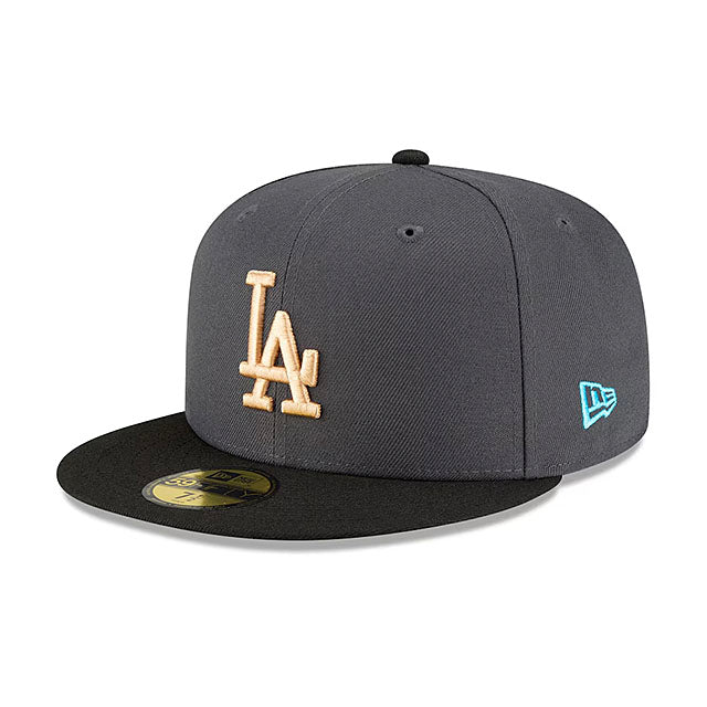 UNIONコラボ ニューエラ キャップ 59FIFTY ロサンゼルス ドジャース MLB COLLABO FITTED CAP GRAPHITE