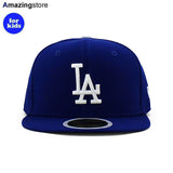 子供用 ニューエラ キャップ 59FIFTY ロサンゼルス ドジャース YOUTH MLB ON-FIELD AUTHENTIC GAME FITTED CAP BLUE