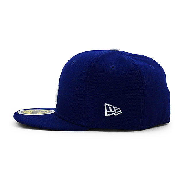 子供用 ニューエラ キャップ 59FIFTY ロサンゼルス ドジャース YOUTH MLB ON-FIELD AUTHENTIC GAME FITTED CAP BLUE