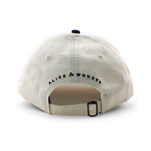 ニューエラ キャップ 9TWENTY アリス & ワンダー シカゴ カブス MLB STRAPBACK CAP CREAM