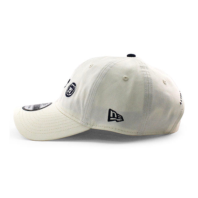 ニューエラ キャップ 9TWENTY アリス & ワンダー シカゴ カブス MLB STRAPBACK CAP CREAM
