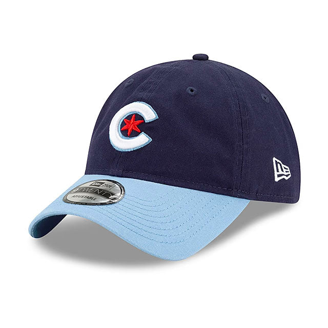 シティコネクト ニューエラ キャップ 9TWENTY シカゴ カブス MLB CITY CONNECT STRAPBACK CAP NAVY