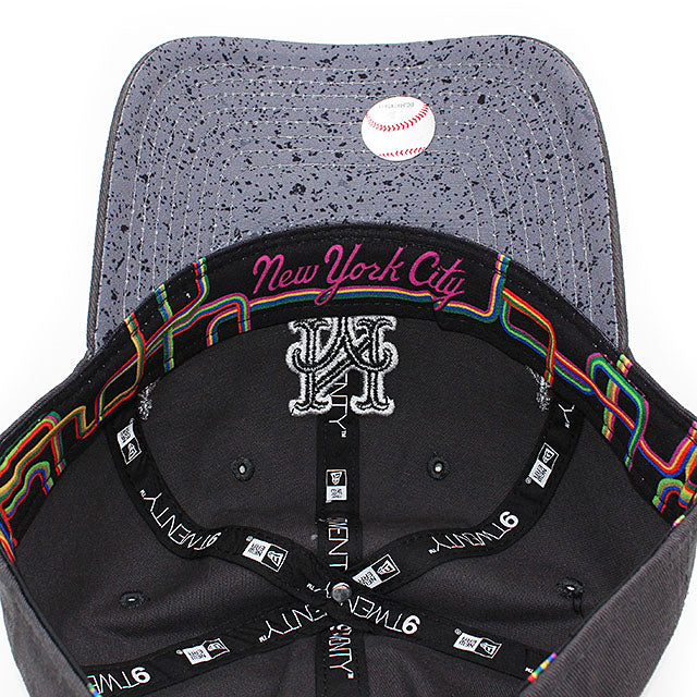 シティコネクト キャップ ニューエラ 9TWENTY ニューヨーク メッツ MLB CITY CONNECT STRAPBACK CAP CHARCOAL