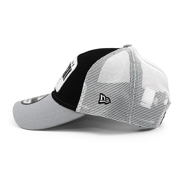 ニューエラ メッシュキャップ 9TWENTY シカゴ ホワイトソックス MLB 2-TONE PATCH TRUCKER MESH CAP BLACK