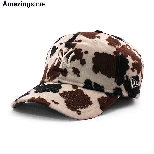 ニューエラ キャップ 9TWENTY ニューヨーク ヤンキース MLB ANIMAL PRINT STRAPBACK CAP COW