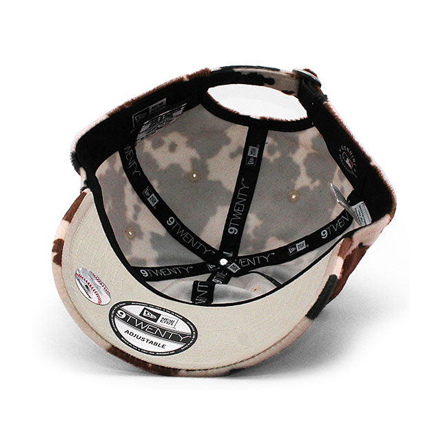 ニューエラ キャップ 9TWENTY ニューヨーク ヤンキース MLB ANIMAL PRINT STRAPBACK CAP COW