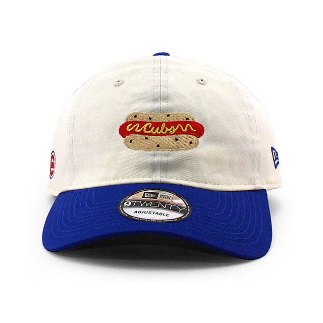 ニューエラ キャップ 9TWENTY アリス & ワンダー シカゴ カブス MLB STRAPBACK CAP CREAM