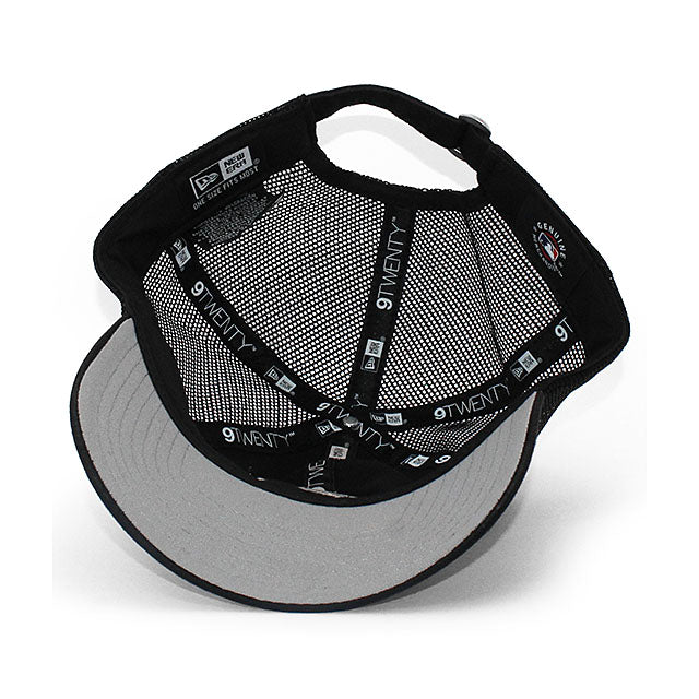 ニューエラ メッシュキャップ 9TWENTY シカゴ ホワイトソックス MLB BATTING PRACTICE TRUCKER MESH CAP BLACK