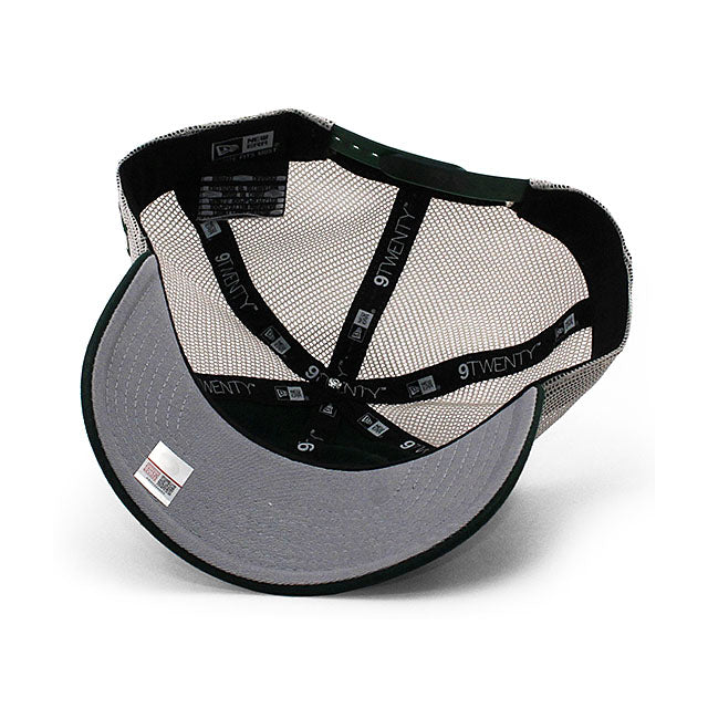 ニューエラ メッシュキャップ 9TWENTY ミシガンステート スパルタンズ NCAA DEVOTED TRUCKER MESH CAP GREEN