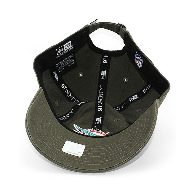 ニューエラ キャップ 9TWENTY マイアミ ドルフィンズ NFL CORE CLASSIC CAP OLIVE