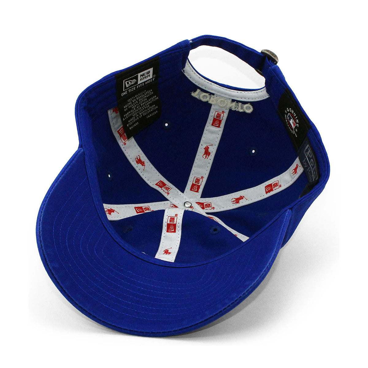 ポロ ラルフローレンコラボ ニューエラ キャップ 9TWENTY ストラップバック トロント ブルージェイズ MLB STRAPBACK CAP ROYAL
