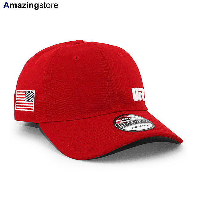 ニューエラ キャップ 9TWENTY UFC AMERICA FLAWLESS LOGO STRAPBACK CAP RED