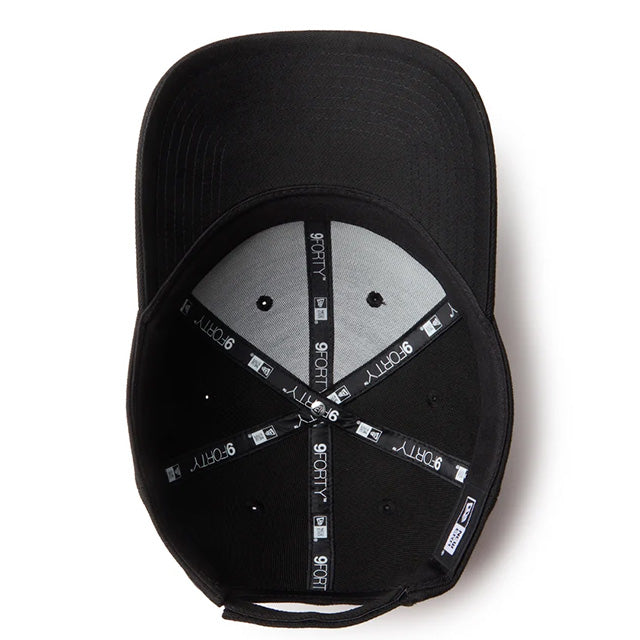 ニューエラ キャップ 9FORTY LINEAR LOGO STPBACK CAP BLACK
