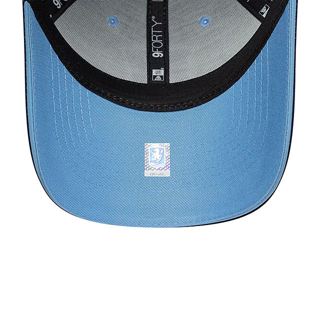 ニューエラ 海外取寄 キャップ 9FORTY アストン ヴィラ FC PREMIER LEAGUE 1996 STRAPBACK CAP NAVY