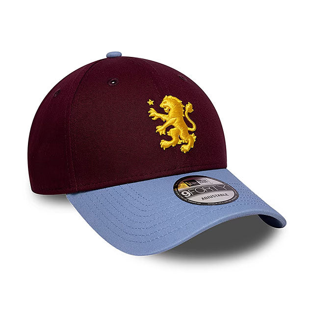 ニューエラ 海外取寄 キャップ 9FORTY アストン ヴィラ FC PREMIER LEAGUE STRAPBACK CAP CLARET