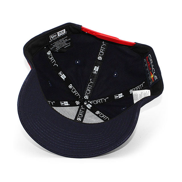 ニューエラ キャップ 9FORTY オラクル レッドブル レーシング SNAPBACK CAP NAVY