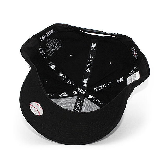 ニューエラ キャップ 9FORTY シカゴ ホワイトソックス MLB FLORAL SNAPBACK CAP BLACK