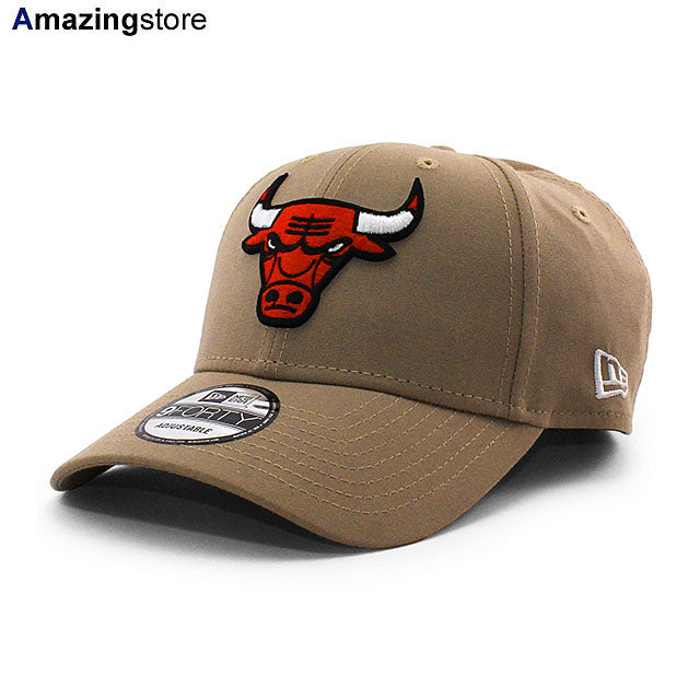 EU AU限定 ニューエラ キャップ 9FORTY シカゴ ブルズ NBA REPREVE STRAPBACK CAP KHAKI