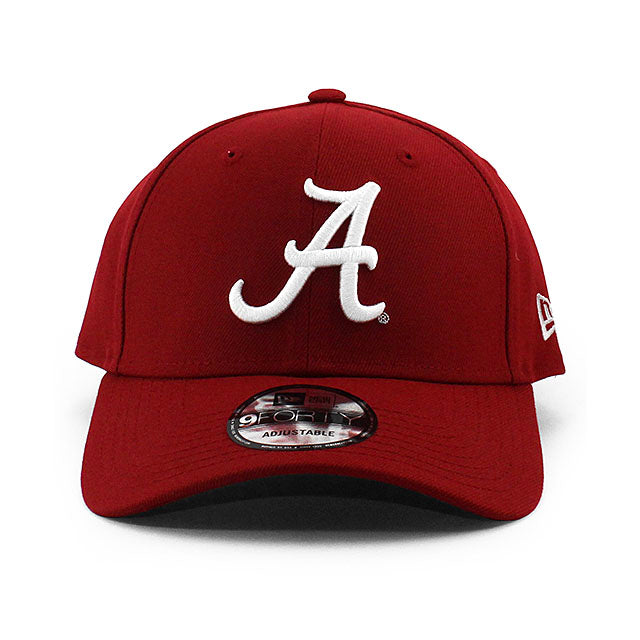 ニューエラ キャップ 9FORTY アラバマ クリムゾンタイド NCAA THE LEAGUE ADJUSTABLE CAP B RED