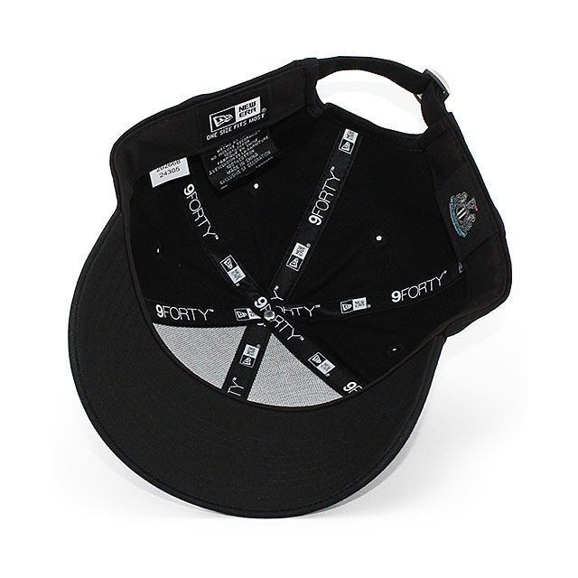ニューエラ キャップ 9FORTY ニューカッスル ユナイテッドFC PREMIER LEAGUE CORE STRAPBACK CAP BLACK
