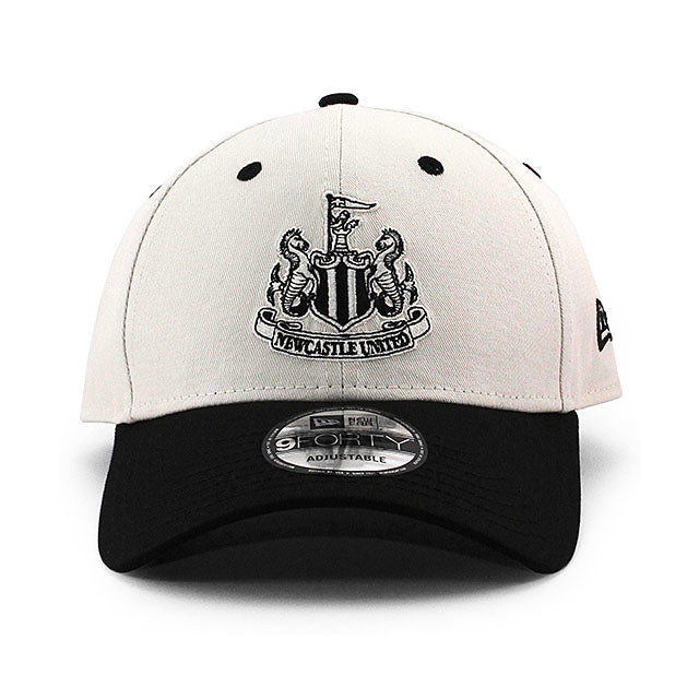 ニューエラ キャップ 9FORTY ニューカッスル ユナイテッドFC PREMIER LEAGUE CONTRAST STRAPBACK CAP STONE