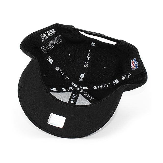 ニューエラ キャップ 9FORTY ダラス カウボーイズ NFL RETRO JOE STRETCH SNAPBACK CAP BLACK