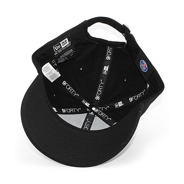 ニューエラ キャップ 9FORTY パリ サンジェルマン FC PSG TONAL STRAPBACK CAP BLACKOUT