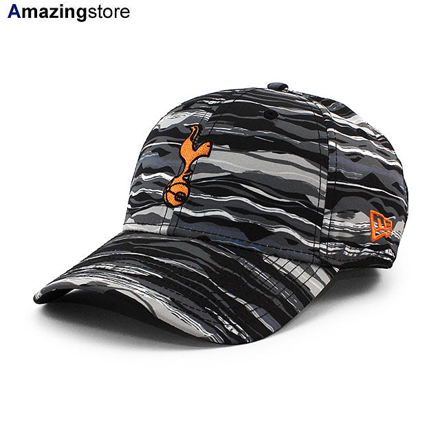 ニューエラ キャップ 9FORTY トッテナム ホットスパー FC PREMIER LEAGUE WAVE ALL OVER PRINT ADJUSTABLE CAP BLACK