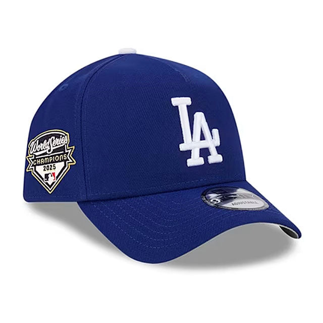 2025 ワールドシリーズチャンピオンモデル ニューエラ キャップ 9FORTY ロサンゼルス ドジャース MLB WORLD SERIES CHAMPIONS A-FRAME SNAPBACK CAP ROYAL