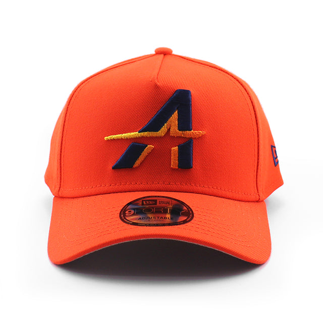 シティコネクト ニューエラ キャップ 9FORTY スナップバック ヒューストン アストロズ MLB 2025 MLB CITY CONNECT A-FRAME SNAPBACK CAP ORANGE