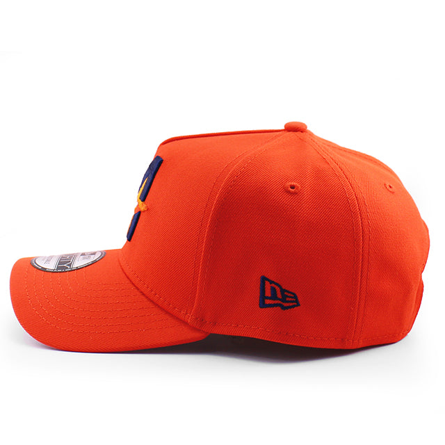 シティコネクト ニューエラ キャップ 9FORTY スナップバック ヒューストン アストロズ MLB 2025 MLB CITY CONNECT A-FRAME SNAPBACK CAP ORANGE