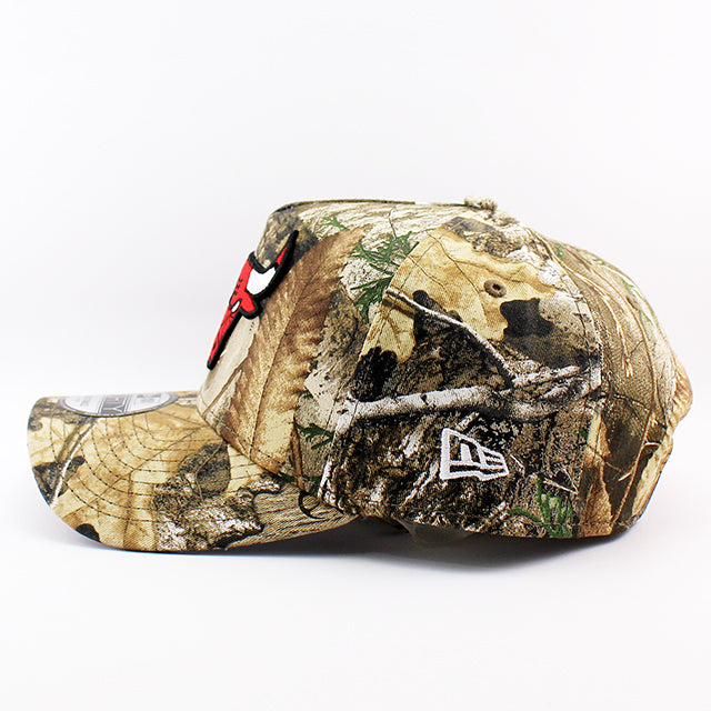 ニューエラ キャップ 9FORTY スナップバック シカゴ ブルズ NBA A-FRAME SNAPBACK CAP REALTREE CAMO